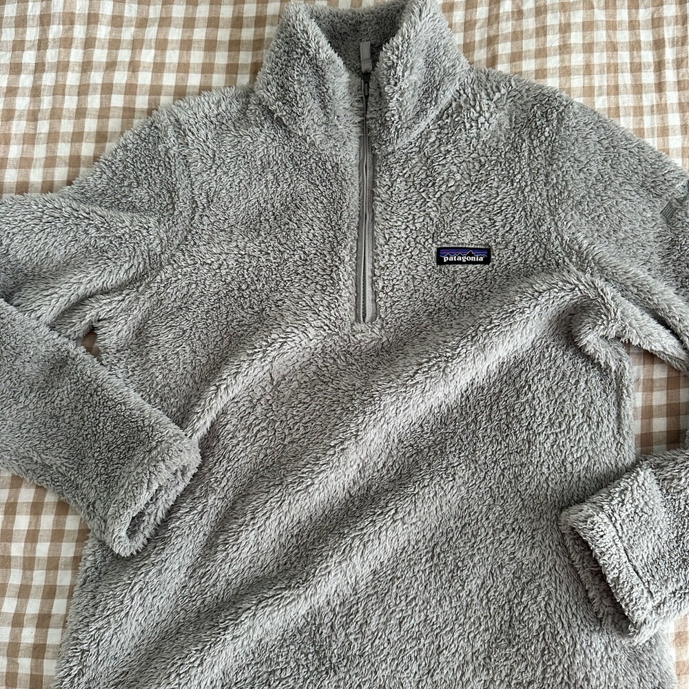 Patagonia Soft Gray Fleece Jacket